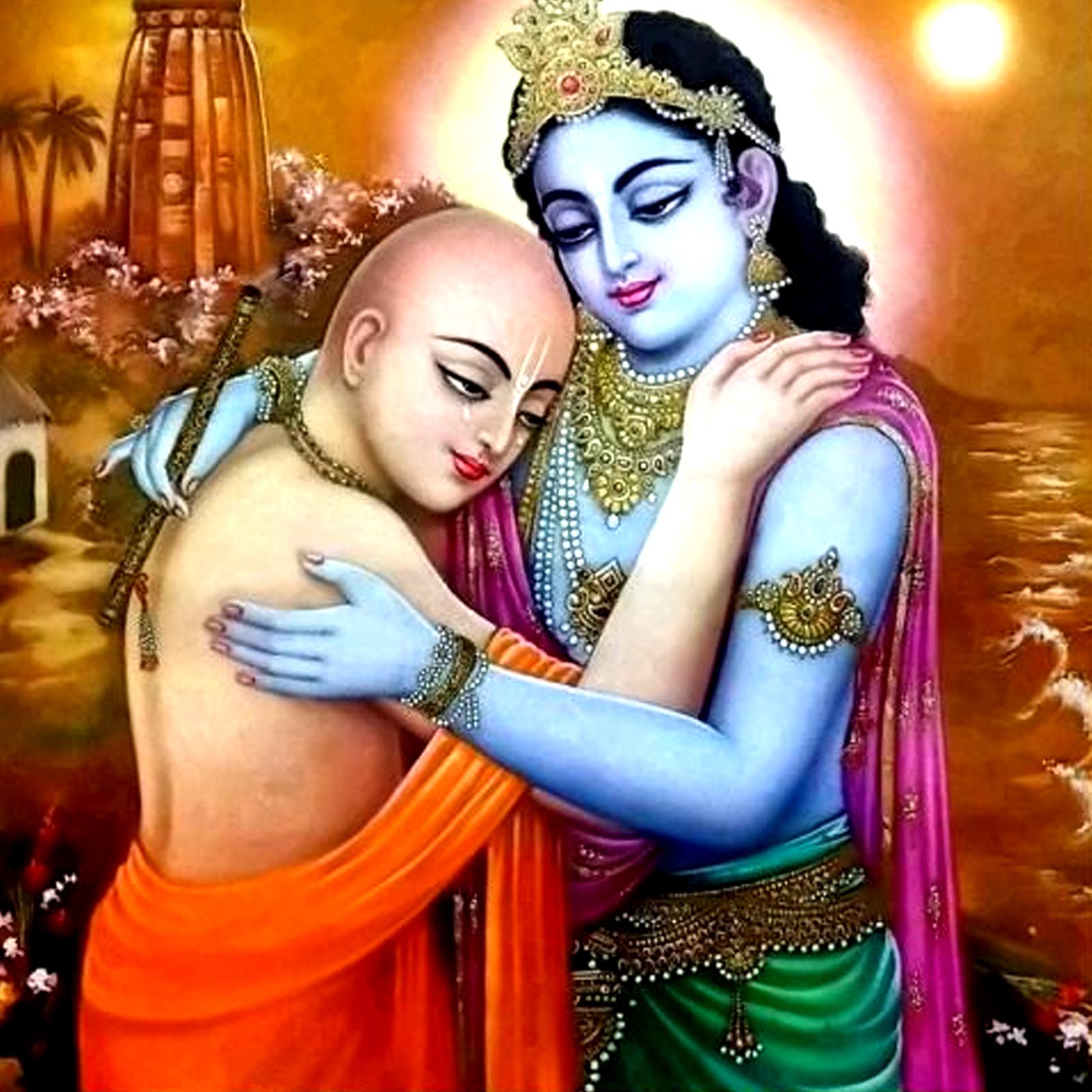 सुदामा के गांव में कृष्ण