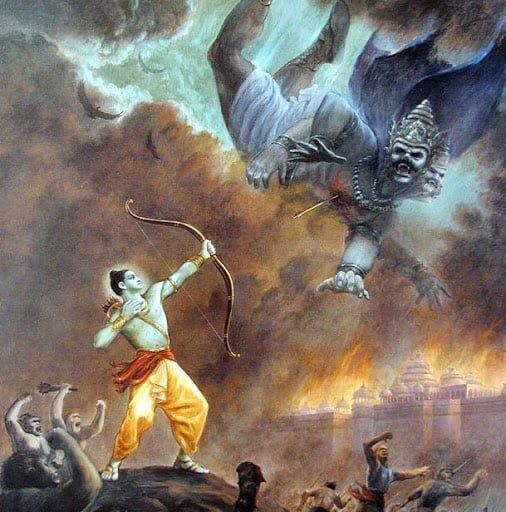 लक्ष्मण ने रावण के पुत्र इंद्रजीत का किया वध