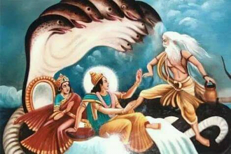 महर्षि भृगु और भगवान विष्णु