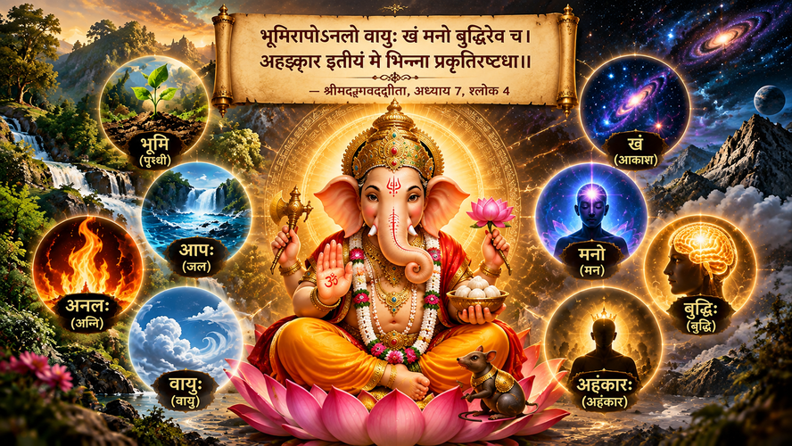 गणेश जी बुद्धि के देवता हैं या स्वयं बुद्धि ही गणेश हैं?