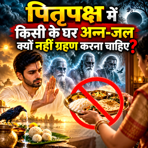 पितृपक्ष में किसी के घर अन्न-जल क्यों नहीं ग्रहण करना चाहिए?